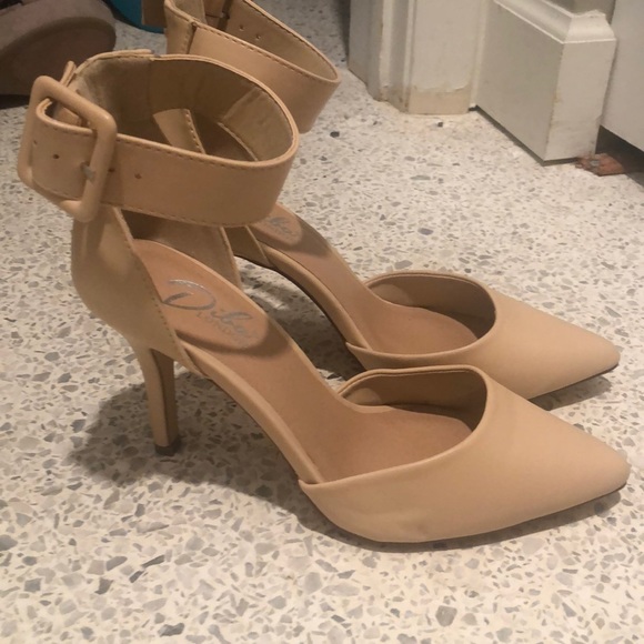 Diba London Tan/Nude Heels - Picture 2 of 4